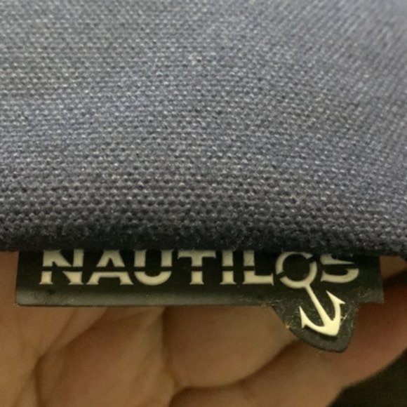 Canadian Nautilos Canvas and Leather drawstring backpack - Picture 3 of 6